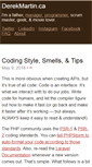 Mobile Screenshot of derekmartin.ca
